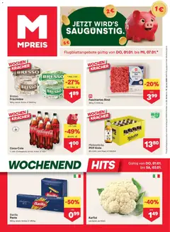 Vorschau der Angebote: MPREIS St.Gallenkirch gültig ab 01.01.2026