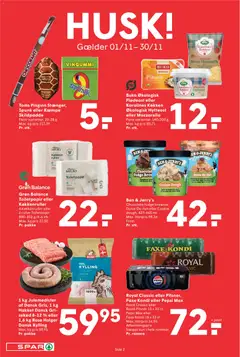 Eksempel på tilbudsavis Tilbudsavis fra butik Spar gyldig fra 31/10/2025 | Side: 2