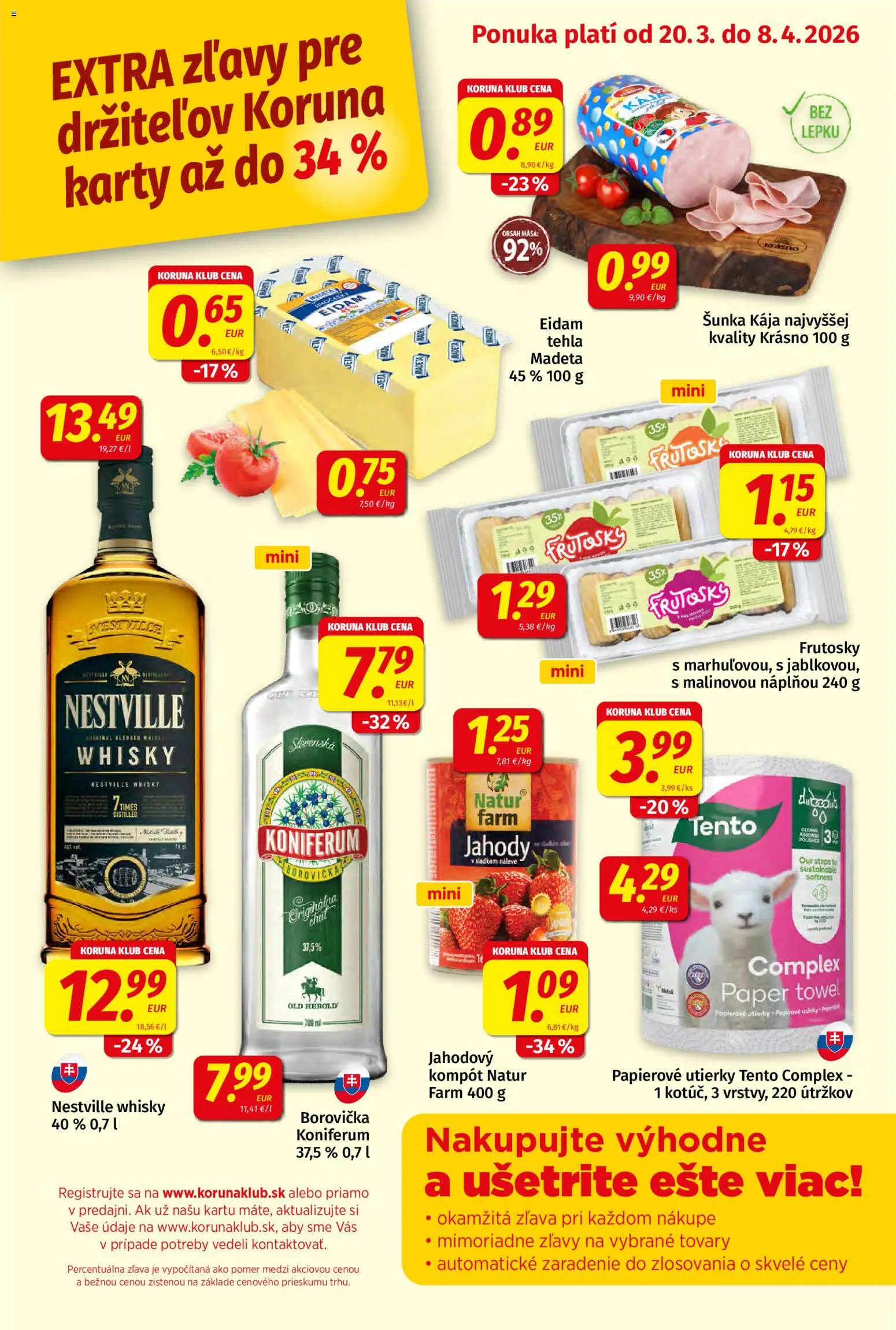 Náhľad Koruna letáku platného od 20.03.2026