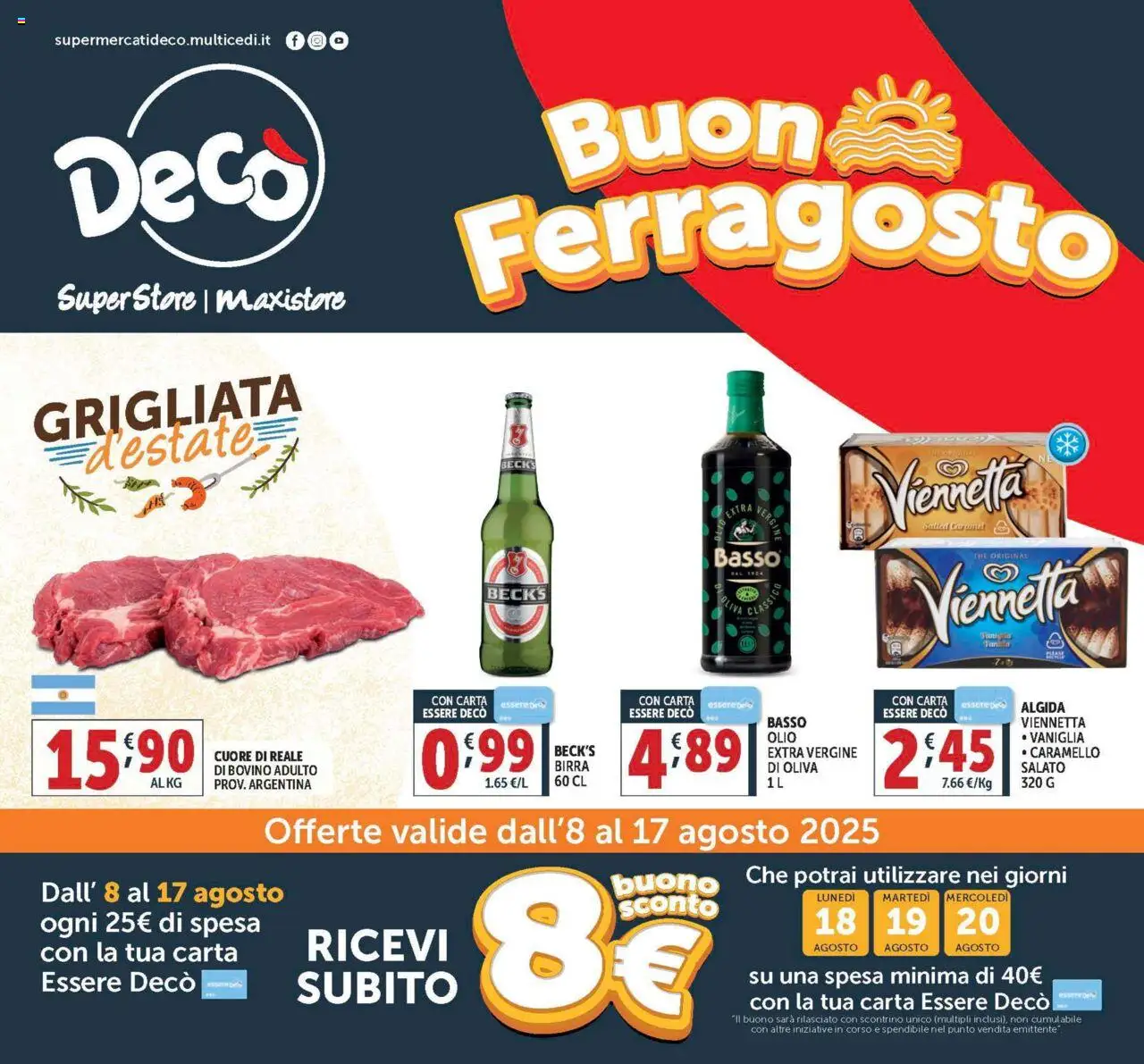 Volantino Decò valido da 08/08/2025 numero di pagina 1