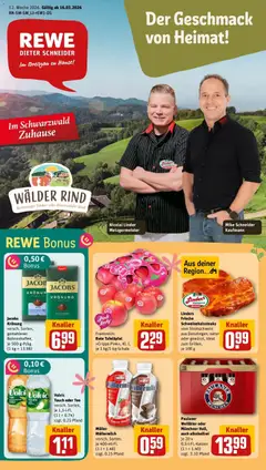 Vorschau von dem Prospekt des Geschäftes Rewe, gültig ab dem 15.03.2026