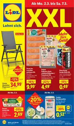 Vorschau von dem Prospekt des Geschäftes Lidl, gültig ab dem 02.03.2026