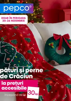 Previzualizarea de cataloage: Pepco Catalog nou valabil de la 20.11.2025