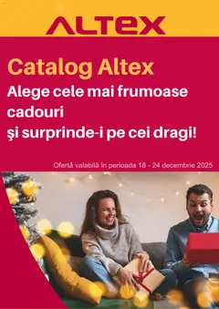 Previzualizarea de cataloage: Altex Catalog nou valabil de la 18.12.2025