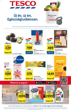 Tesco - Akciós újság Tesco megtekintése, amely érvényes 2026.01.02.-től