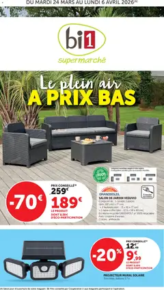 Prévisualisation de bi1 Catalogue le plein air a prix bas du magasin bi1 formulaire valide 24/03/2026