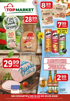 Pogląd gazetki "Top Market gazetka mini" ze sklepu Top Market ważnej od 19.03.2026