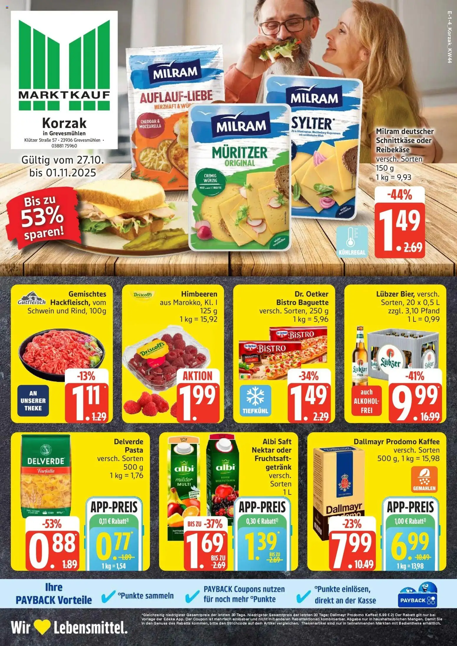 Vorschau von dem Prospekt des Geschäftes Marktkauf, gültig ab dem 26.10.2025