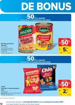 Voorbeeld van Folder week 44 van winkel Carrefour geldig vanaf 29/10/2025 | Pagina: 12