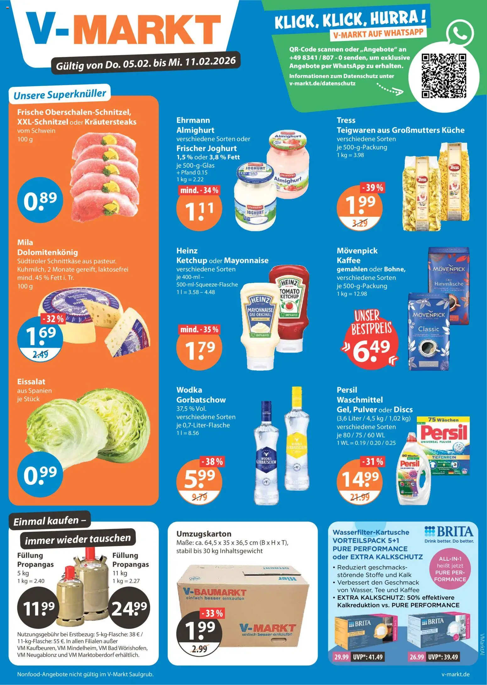 Vorschau von dem Prospekt des Geschäftes V-Markt, gültig ab dem 05.02.2026