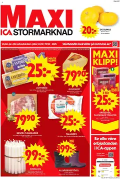 Förhandsgranska reklamblad Malmö från butik ICA Maxi gäller från 13/10/2025