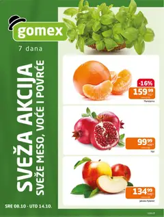 Pregled Gomex kataloga - važi od 22.10.2025 | Strana: 2