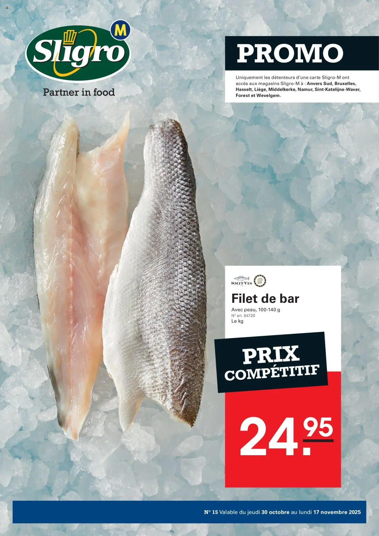 Sligro shop Sligro-M - Promo geldig vanaf 30/10/2025 - Paginanummer 1