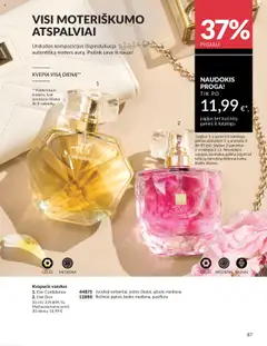 AVON parduotuvės leidinio Leidinys galiojančio nuo 2025.10.01 peržiūra | puslapis: 87