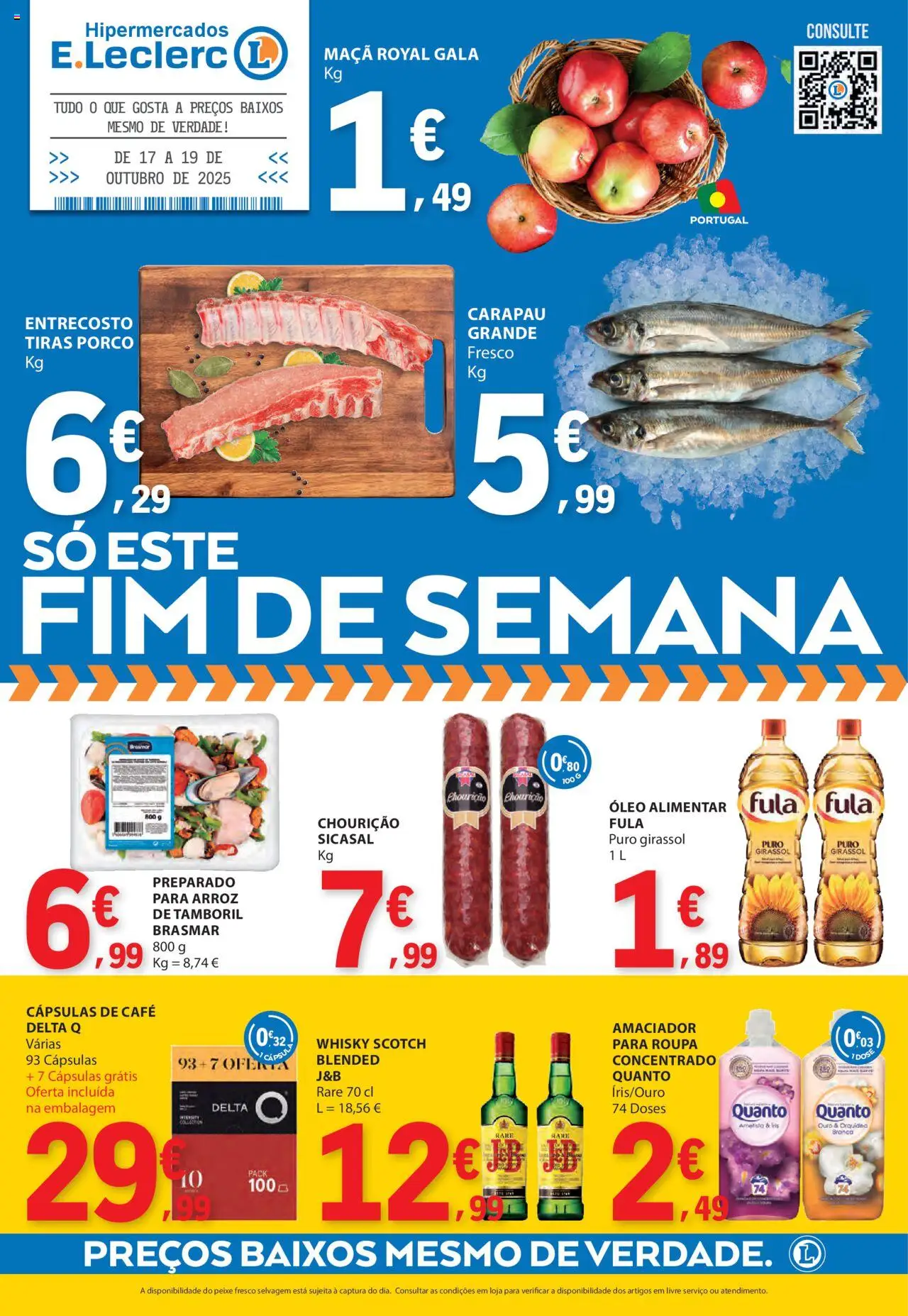 E.Leclerc Folheto de 17/10/2025 - catálogo esta semana - página 1