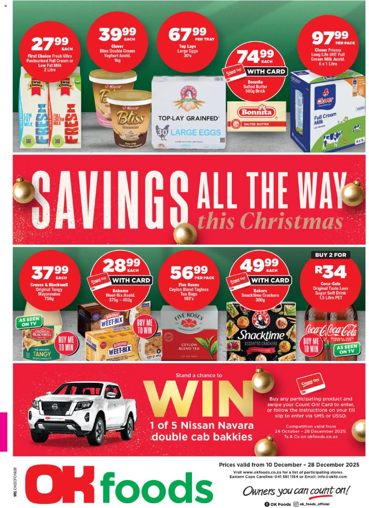 Preview of OK Foods flyer valid from 10/12/2025