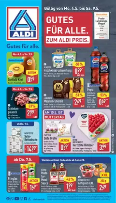 Vorschau von dem Prospekt des Geschäftes Aldi, gültig ab dem 04.05.2026