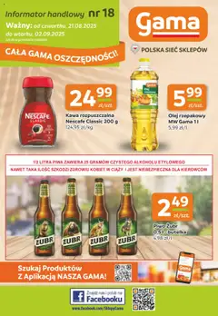 Pogląd gazetki "Gazetka" ze sklepu Gama ważnej od 21.08.2025