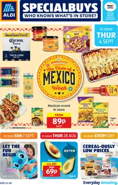 Preview of Aldi Weekly offers UK Specialbuys valid from 04/09/2025