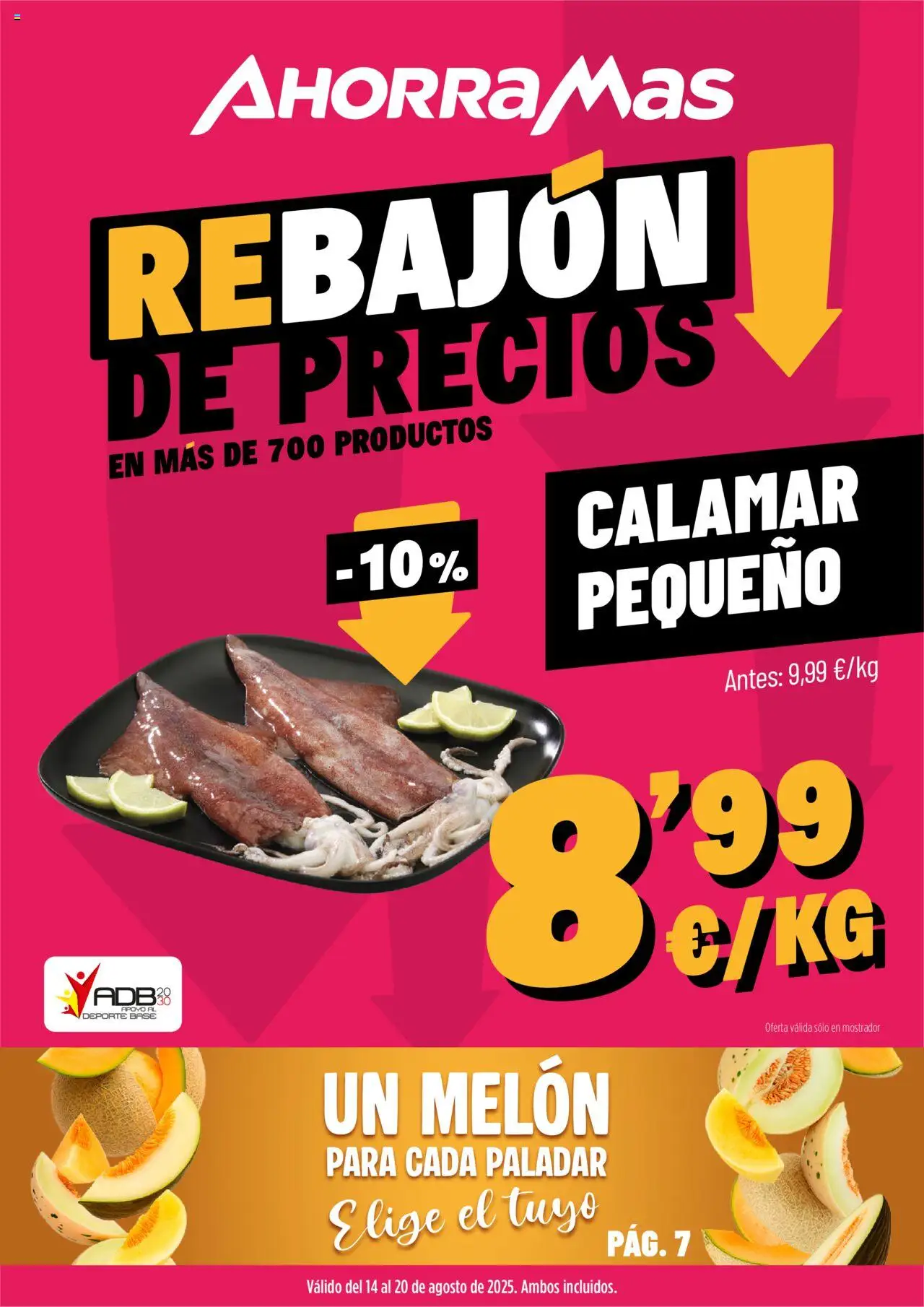 AhorraMas Folleto del 14/08/2025 > Catálogo