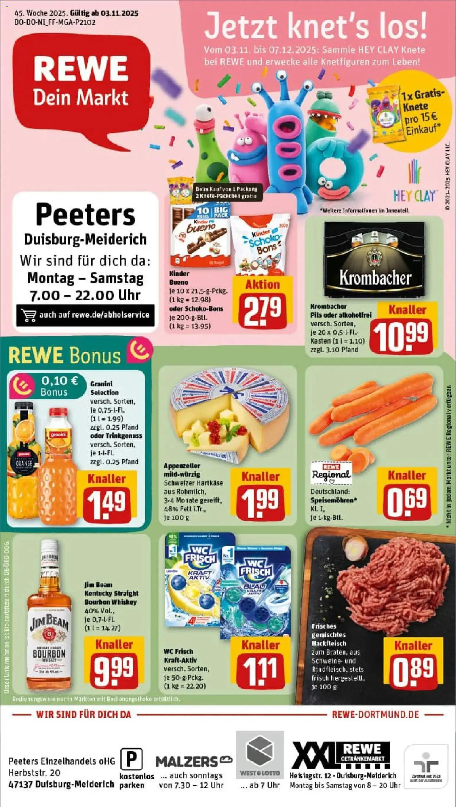 Vorschau von dem Prospekt des Geschäftes Rewe, gültig ab dem 02.11.2025