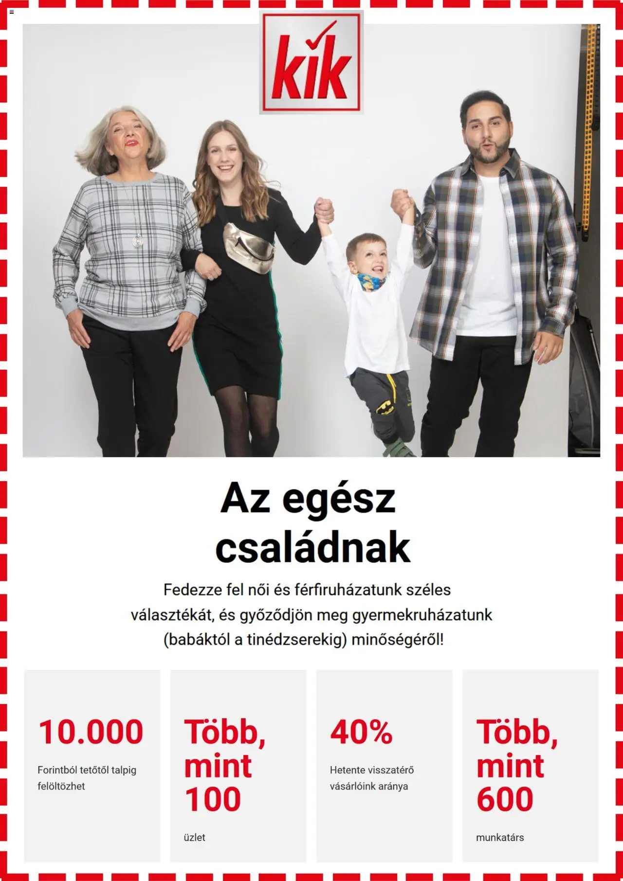 Kik aktuális szórólap, érvényes 2025.08.24.-től - 1 oldal