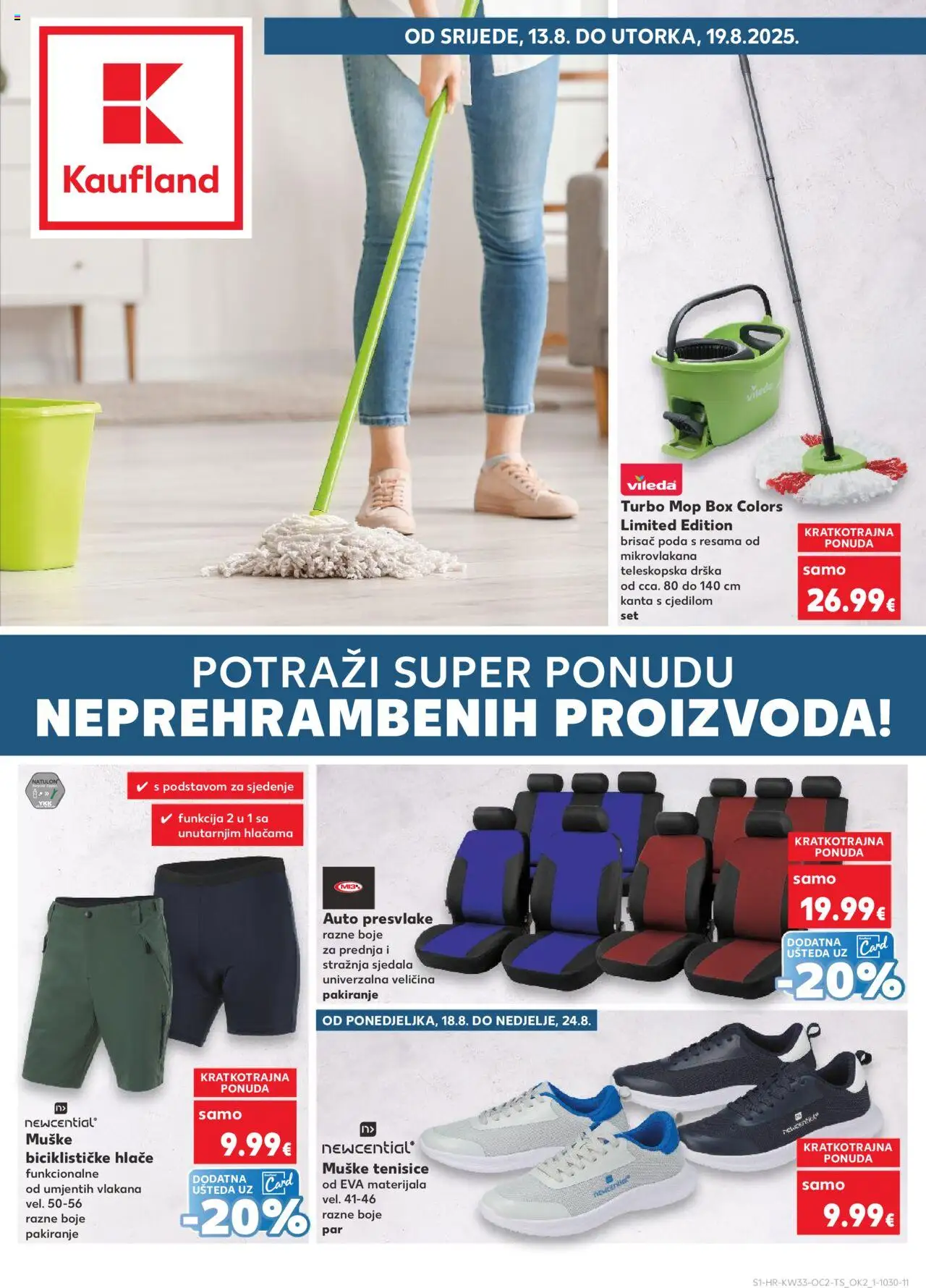 Kaufland aktualni Karlovac vrijedi od 13.08.2025 - tjedna akcija broj stranice 1
