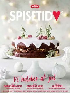 Eksempel på tilbudsavis Spisetid fra butik Meny gyldig fra 28/11/2025