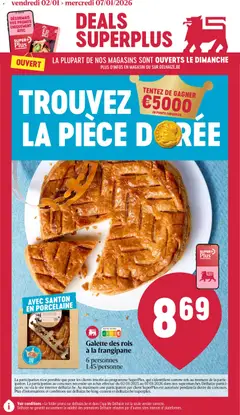 Prévisualisation de Folder de la semaine 1 du magasin Delhaize formulaire valide 02/01/2026