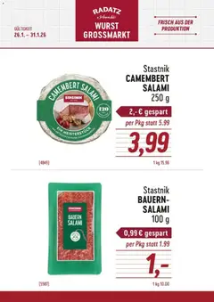 Vorschau der Angebote: Radatz Salami gültig ab 26.01.2026