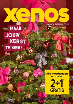 Voorbeeld van Folder van winkel Xenos geldig vanaf 30-11-2025