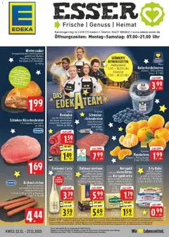 Vorschau von dem Prospekt des Geschäftes Edeka, gültig ab dem 22.12.2025