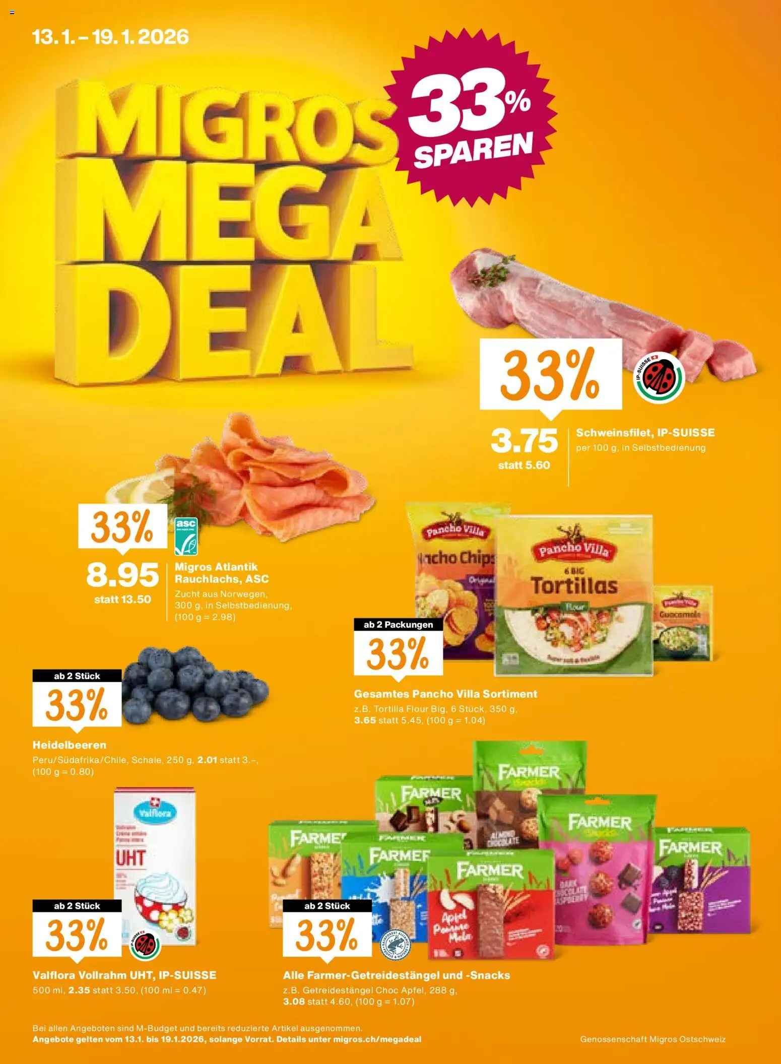 Vorschau des Merkblatts Aktionen vom Shop Migros gültig von 13.01.2026 bis 19.01.2026