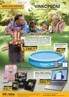 Pregled letka Katalog trgovine Vinkoprom vrijedi od 04.08.2025