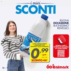 Anteprima dell'opuscolo Attuale volantino dal negozio Italmark valido da 15/10/2025