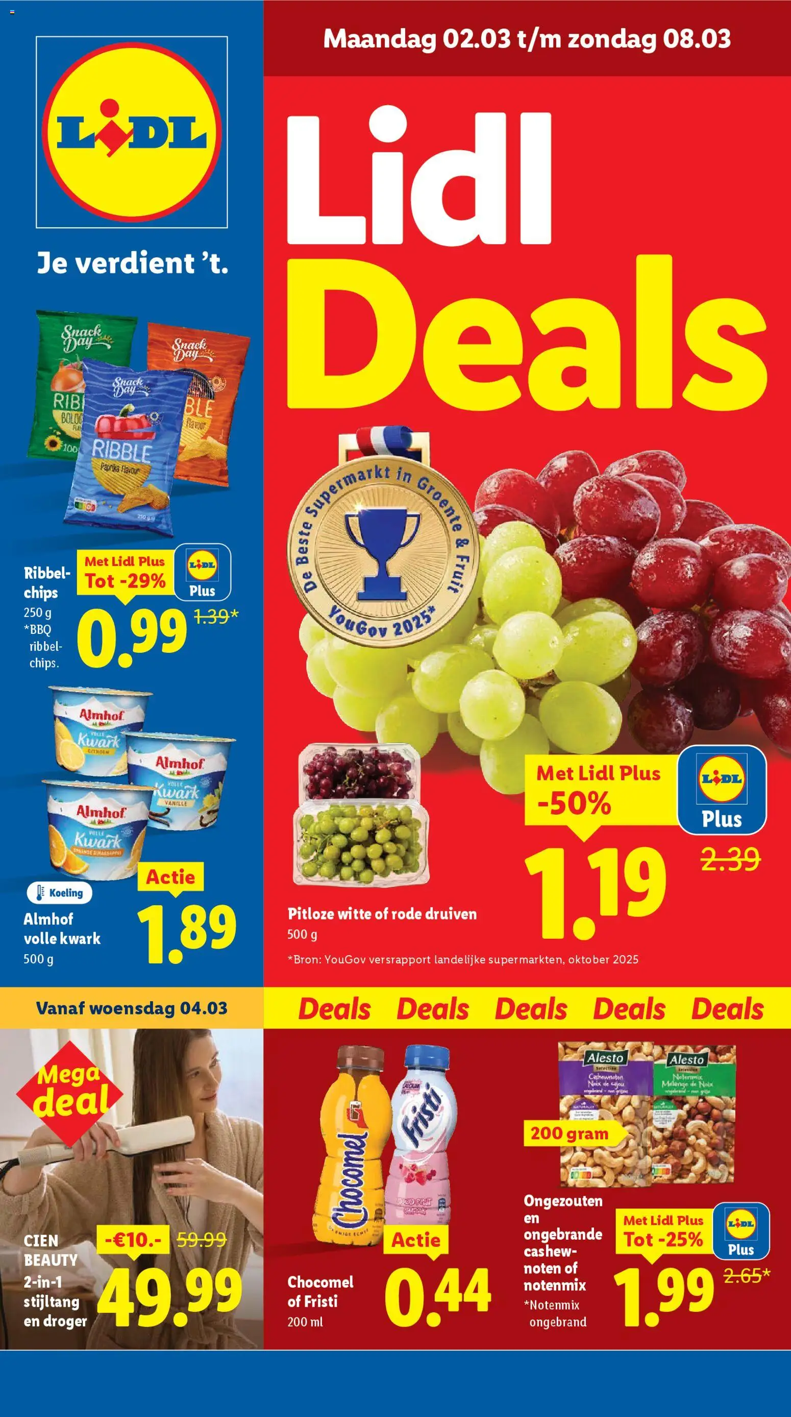 Voorbeeld van Folder week 10 van winkel Lidl geldig vanaf 02-03-2026