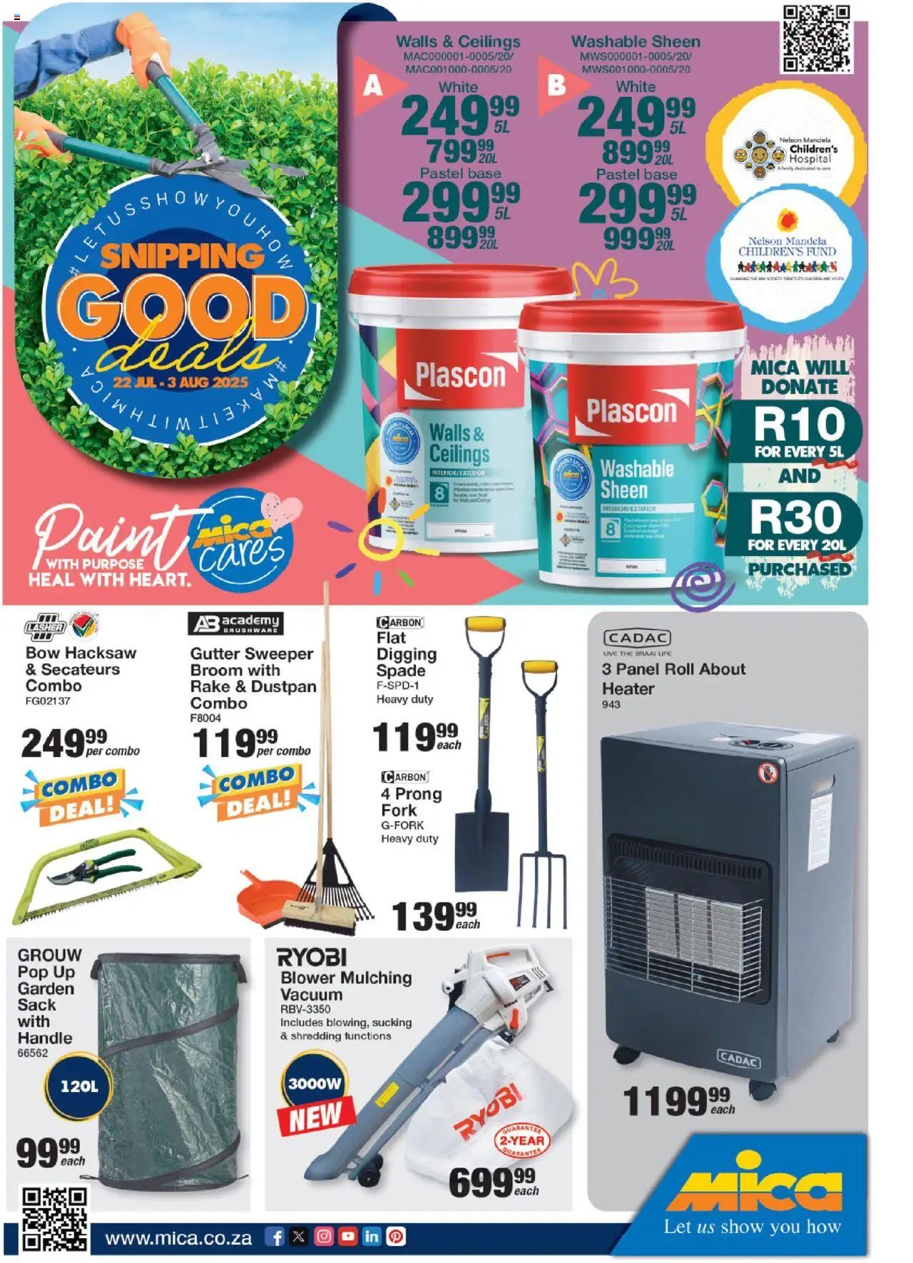 MICA National Leaflet Lite from 22/07 - 03/08/2025 > Promotions