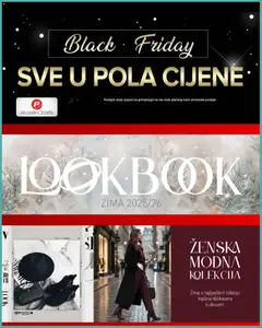 Pregled letka Black Friday trgovine Planet obuća vrijedi od 27.11.2025