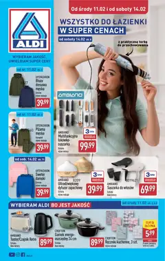 Pogląd gazetki "Hity od Środy i od Soboty" ze sklepu Aldi ważnej od 11.02.2026