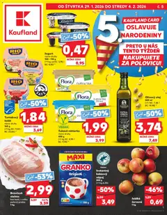 Kaufland SK - Akciós újság Kaufland SK megtekintése, amely érvényes 2026.01.29.-től