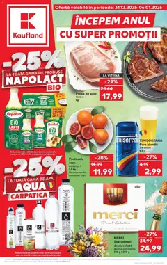Previzualizarea de cataloage: Kaufland Târgu Mureș valabil de la 31.12.2025