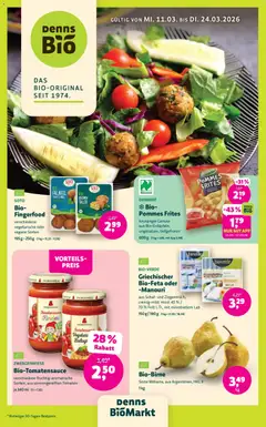 Vorschau der Angebote: Denns BioMarkt Denns BioMarkt Angebote gültig ab 11.03.2026