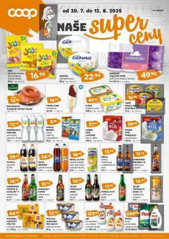 Náhled nabídky: Terno COOP naše super ceny platný od 30.07.2025