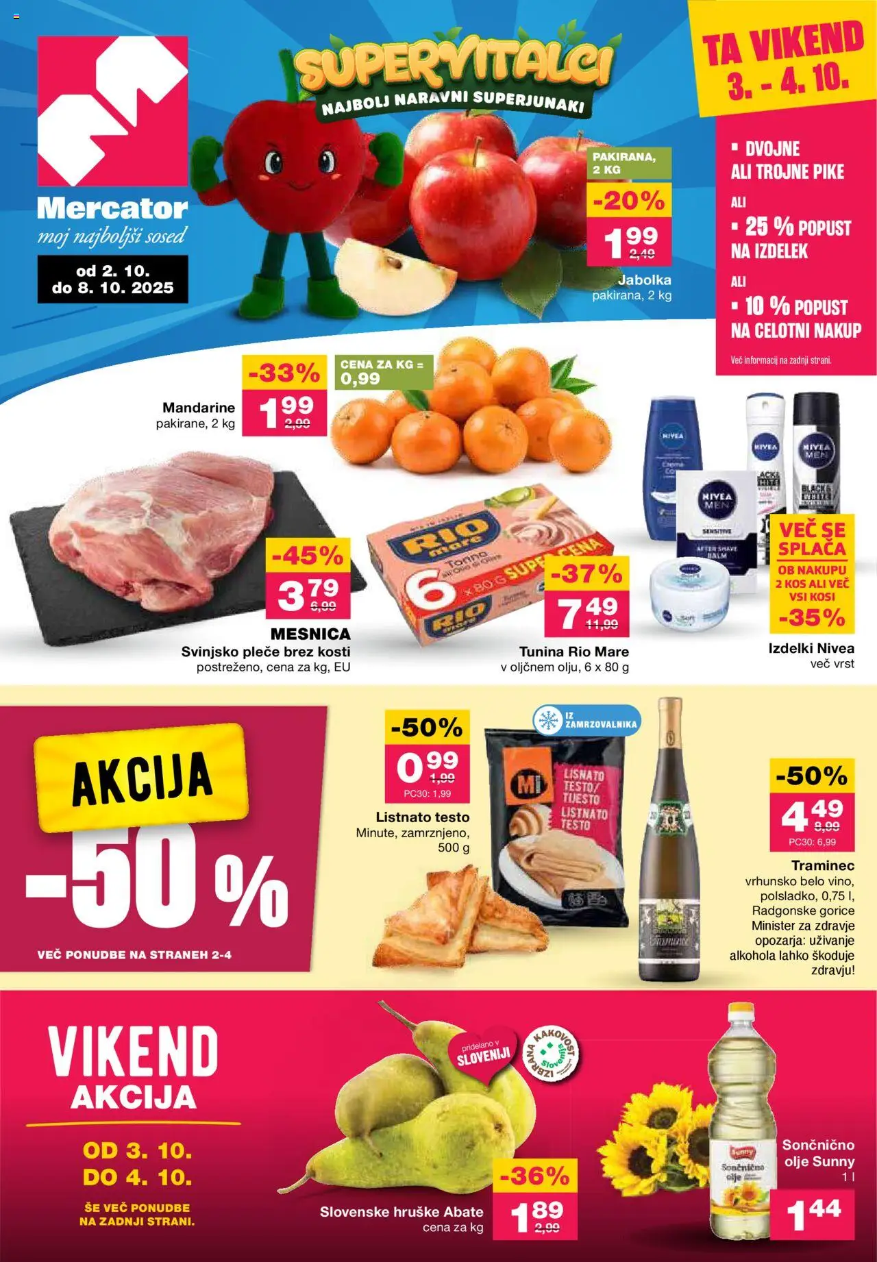 Mercator Katalog od 02.10.2025 - aktualna ponudba - stran 1