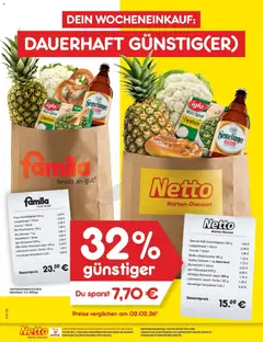Vorschau von dem Prospekt des Geschäftes Netto Marken-Discount, gültig ab dem 16.02.2026