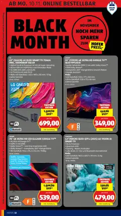 Hofer AT - Black Friday megtekintése, amely érvényes 2025.11.07.-től | Oldal: 38