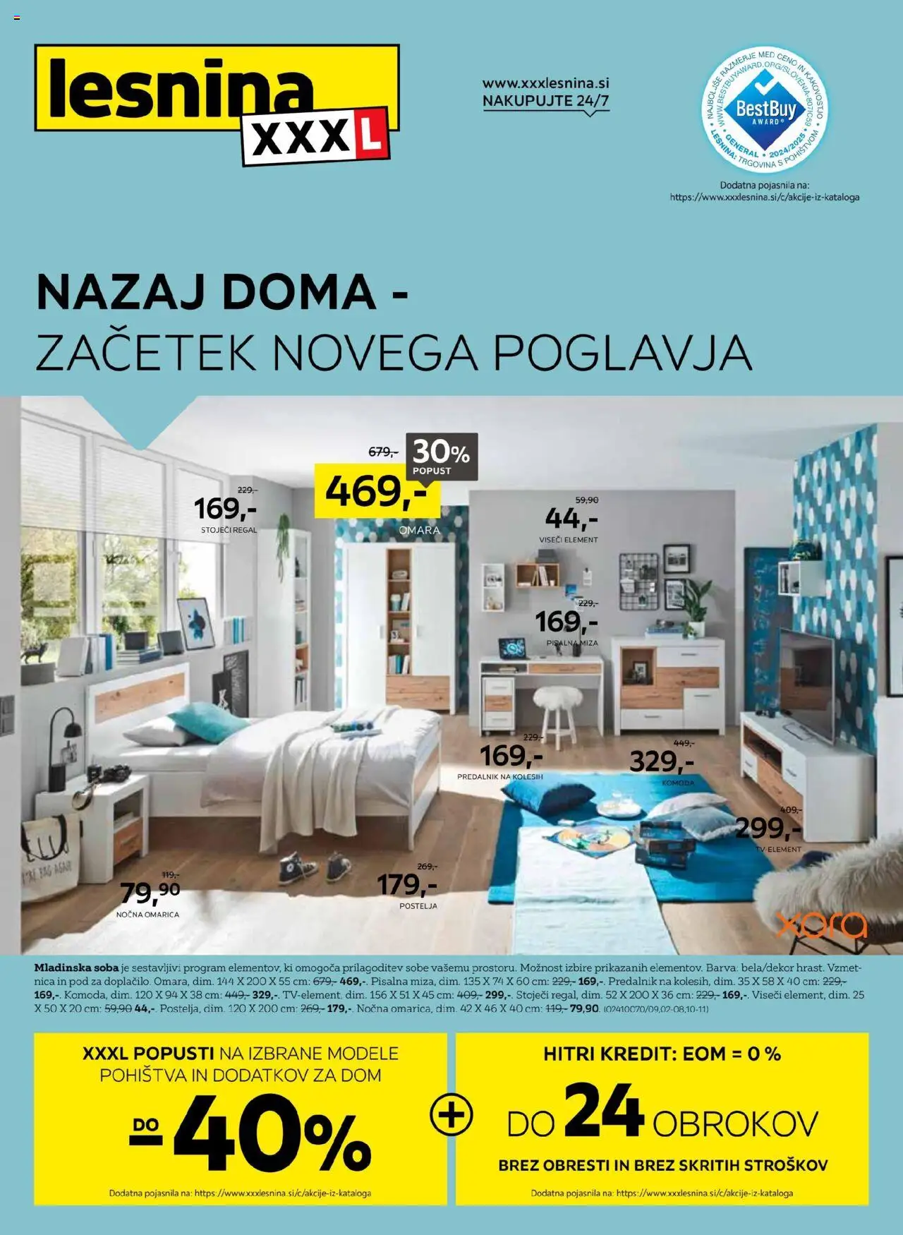 XXXL Lesnina Katalog začetek novega poglavja od 19.08.2025 - aktualna ponudba - stran 1