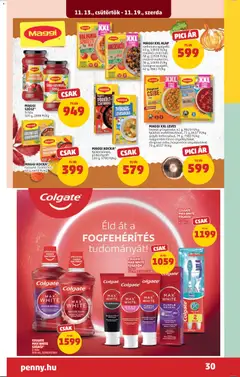 PENNY - Akciós újság PENNY megtekintése, amely érvényes 2025.11.13.-től | Oldal: 34