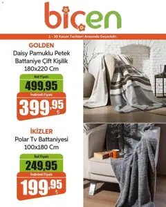 Biçen Market İndirim 01.11.2025 - Broşürünün önizlemesi