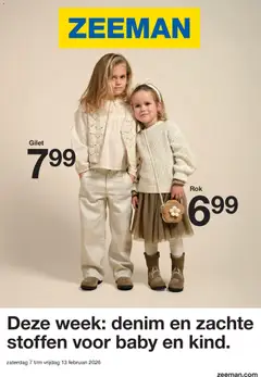 Voorbeeld van Folder van winkel Zeeman geldig vanaf 07-02-2026